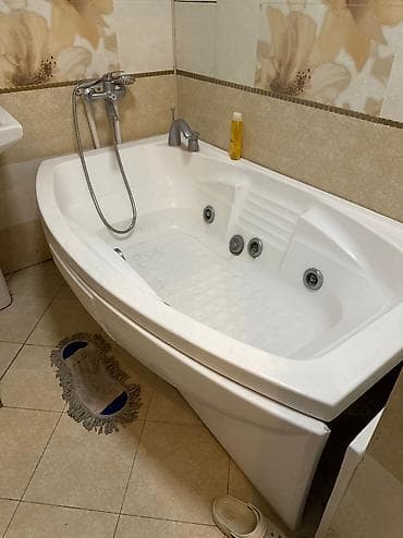 caqquzi: Hidromassajlı künc vanna - Ölçü: təxmini 130–150 sm künc tipli — 4