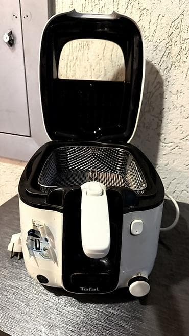 Техника и электроника: Tefal elektrik fritözü - Kompakt masaüstü dizayn, ağ-qara korpus - — 7