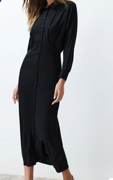 Свадебные платья и аксессуары: Повседневное платье, Миди, M — 1