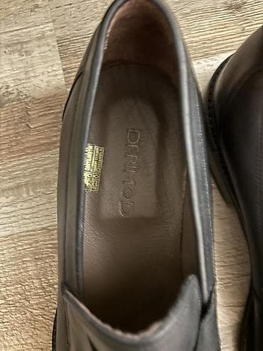 b class makasin: Derimod, Ölçü: 44, rəng - Qara, Yeni — 4