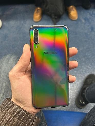 android monitor satilir: Samsung Galaxy A70, Barmaq izi — 2