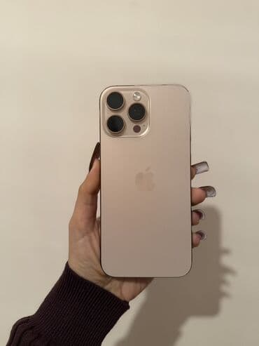 IPhone 16 Pro Max, Qızılı, Simsiz şarj