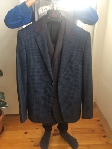 прокат мужских костюмов в баку: 20 azn tek pencey çox geyinilmiyib elaqe nômresi — 1