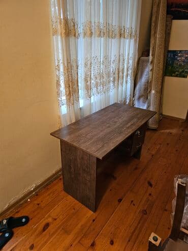 ofis masası 2. el: İşlənmiş, İşçi üçün, Dördbucaq masa — 1