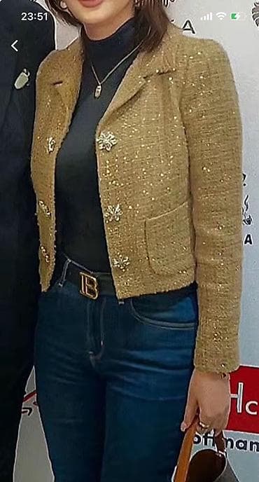 мастер ремонт квартир: 177 azn alınıb .Brend: Beymen Club Model: qısa tweed jaket - Rəng — 3