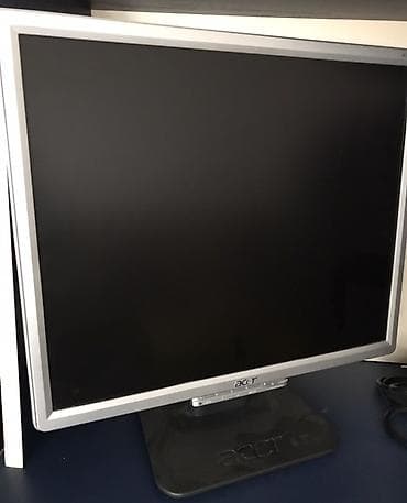 komputer windows 7: Acer LCD Monitor – Model: AL1916 C (Versiya: AL1916 Cs) - Ekran — 1