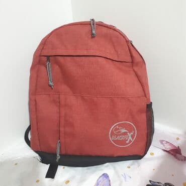 купить бу чемодан: Blackku markalı qırmızı rəngdə bel çantası. Çantanın əsas bölməsindən — 5