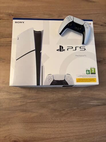 Ps5 slim 1tb 1eded orjinal pult 1heftedir alinib işlenilmiyib (real