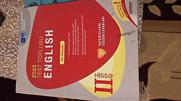 Testlər: İngilis dili Testlər 11-ci sinif, DİM, 1-ci hissə, 2023 il — 2
