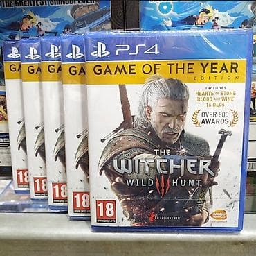PS4 üçün The Witcher 3: Wild Hunt – Game of the Year Edition -