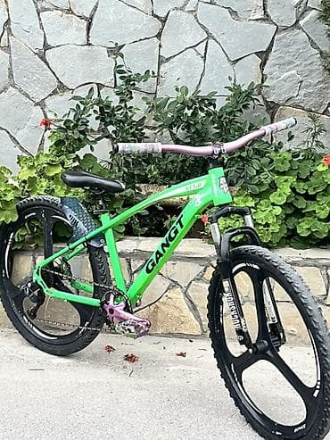 Велосипеды: GANGT GT1.0 dağ velosipedi - Çərçivə: yüngül alyumini, parlaq yaşıl — 3