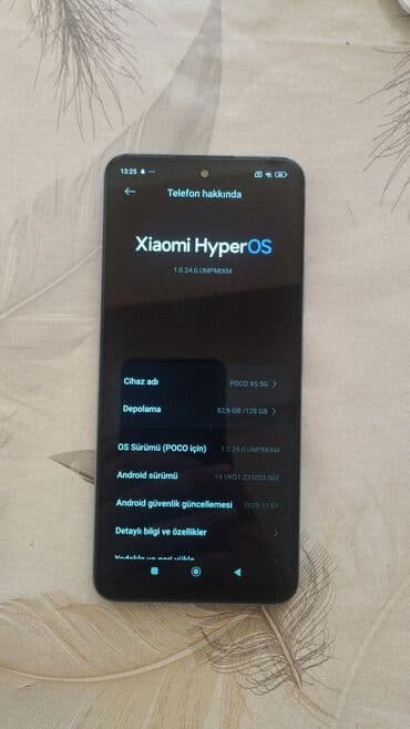 honor magic v qiymeti: Poco X5 5G, 128 GB, rəng - Yaşıl, Sensor, Barmaq izi, Face ID — 4