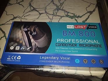 Yeni Simli Mikrofon Pulsuz çatdırılma, Ünvandan götürmə lalafo.az -da Yeni Simli Mikrofon Pulsuz çatdırılma, Ünvandan götürmə