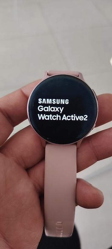smat: Samsung Galaxy Watch Active2 – rose qızılı rəngdə ağıllı saat. - — 1