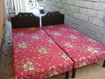 yataq mebli: Spalni
Təzədir hazirlari var catdrilma var — 2