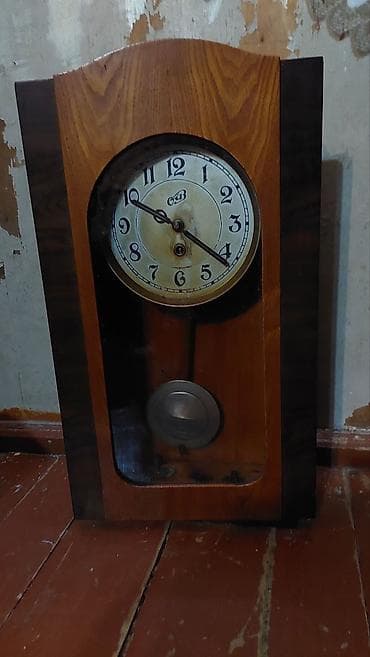 Digər ev dekoru: Divar saatları, Mexaniki, Mayatnik — 2