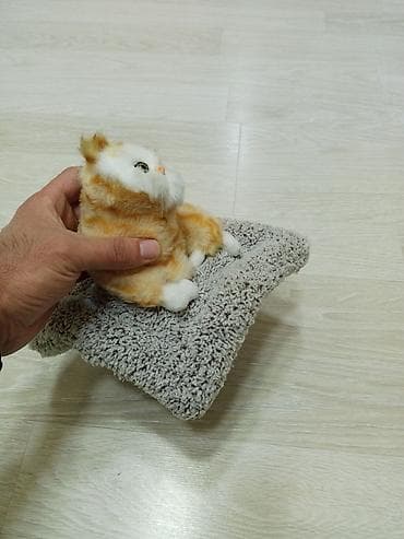 Yemək masaları, oturacaqları: Realistik interaktiv oyuncaq pişik – yastığı ilə birlikdə yaxşı — 6