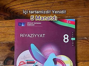 Yenidi -5 manatdı Riyaziyyat – Qiymətləndirmə Tapşırıqları kitabı — 1
