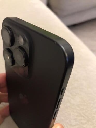 çxol: IPhone 15 Pro, 128 GB, Black Titanium, Face ID, Sənədlərlə — 10