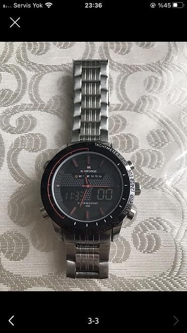 Смарт часы: Наручные часы, NaviForce, цвет - Черный — 3