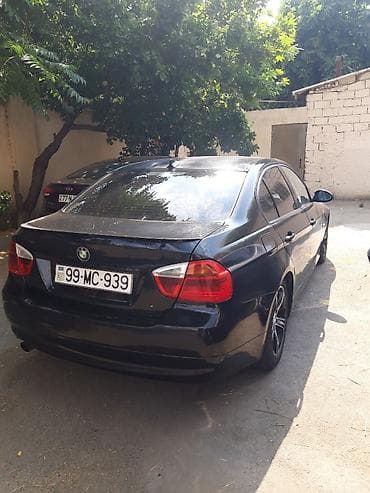 brabus disk: BMW 3 Series (E90) sedan – qara rəng, 4 qapı, arxa ötürücülü. Texniki — 2