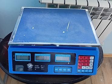 Elektron tərəzilər: Elektron ticarət tərəzisi – “Dağlar” brendi - Maksimal çəkisi: 40 kq — 5