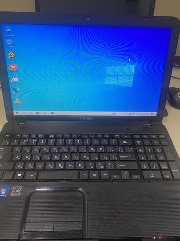 komputer core 2 duo: Toshiba Satellite noutbuk Xüsusiyyətlər: - Ekran: 15.6" geniş format — 5