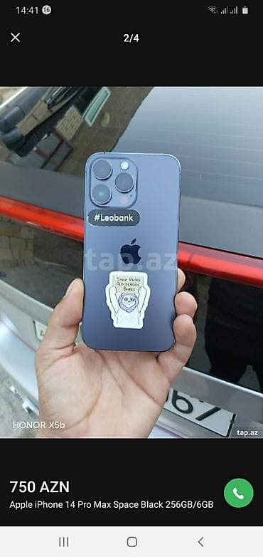 iphone 16 pro kontakt: IPhone 14 Pro Max, 256 GB, Qara, Face ID — 4