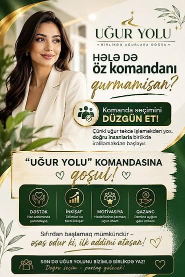 İş: Faberlic Uğur Yolu – Komanda Qurmaq və Karyeranı İnkişaf Etdirmək — 1
