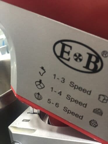 corek bisirme aparati: E•B stasionar mətbəx mikseri Yeni - Korpus: gümüşü-sz rəng — 1