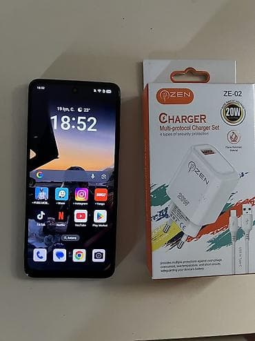 oppo a31: Oppo A3x, 256 GB, rəng - Qəhvəyi, Barmaq izi, Face ID — 1