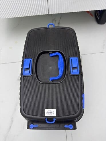 аксессуары для больших собак: Heyvan daşıma konteyneri - Rəng: qara-göy - Material: möhkəm plastik — 6