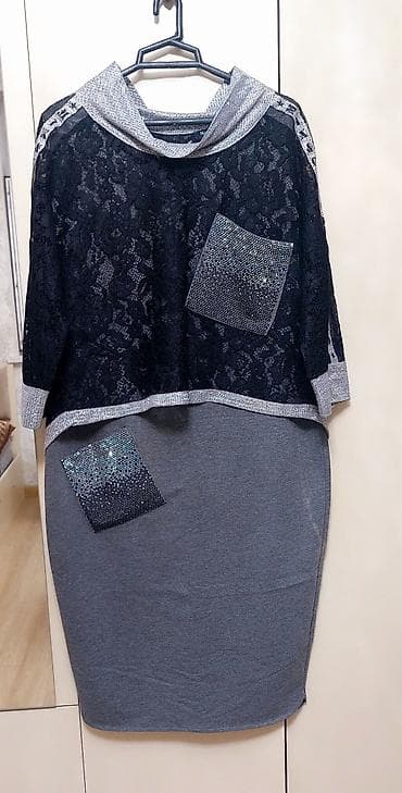 Вечернее платье, Макси, 2XL — 9