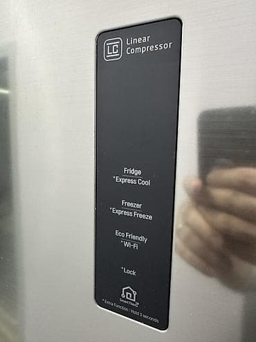 texno spar: İşlənmiş 2 qapılı LG Soyuducu Satılır, rəng - Gümüşü — 5