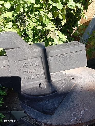 acar naboru satilir: Ağır xidmət üçün metal dəzgah mengeni - Model işarəsi: TЛ-140 — 2
