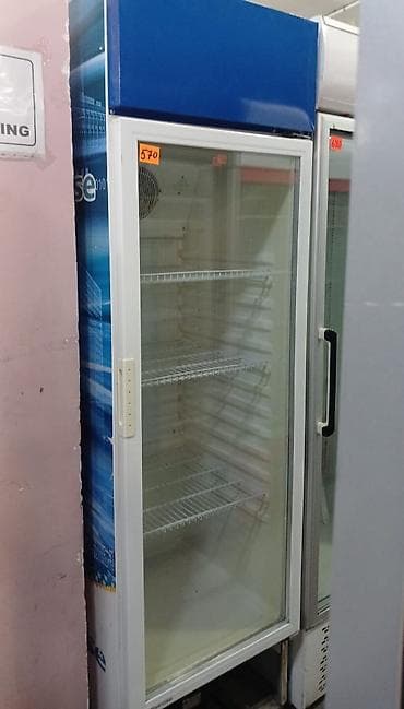 su xaladelnik satisi: Ticarət vitrin soyuducu - Şüşə qapılı, şaquli tərtibat - Yuxarıda — 1