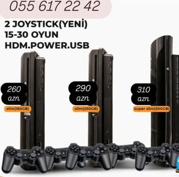 anki vector qiyməti: Ən münasib qiymətlər bizdə. Ps3 Slim 260AZN 160GB Ps3 250 GB 290 AZN — 1
