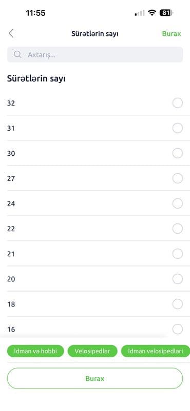 sədərək velosiped satışı 2021: İşlənmiş Dağ velosipedi 26", sürətlərin sayı: 21, Ünvandan götürmə — 6