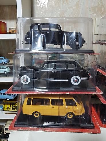 modeller: Hachette 1:24 Raf Zis 110 Qaz 1173 Vaz 01.08.09.099 Hamısı bir yerdə — 3