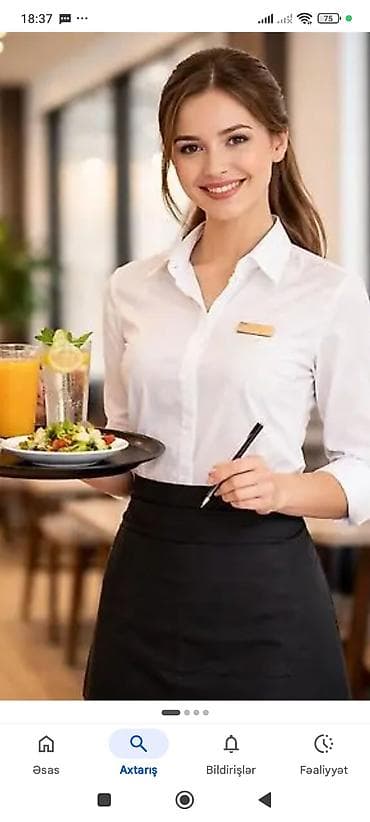 bakıda sürücü işi: Gülərüz qız afsiant tələb olunur isinde məsuliyyətli olsun — 1