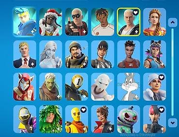 pc 4: 171 skin
182 pickaxe
161 glider
136 dance
9200 Vbucks
old stw — 3
