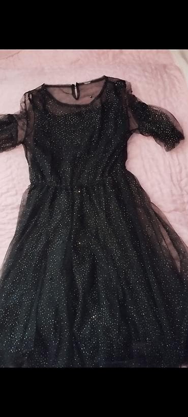 debli donlar instagram: Qara parıltılı tül don - Rəng: qara - Parça: üstü tül, xırda parıltılı — 1