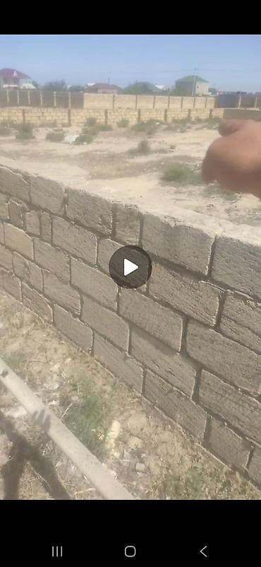 USTA AXTARILIR .salam mənə hörgü ustası lazımdı 100 meyr zabordu yer