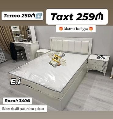 dizayn mebel: Yeni, İkinəfərlik çarpayı — 1