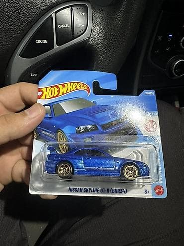 Hot Wheels kolleksiyadı üçün model avtomobil – Nissan Skyline GT‑R