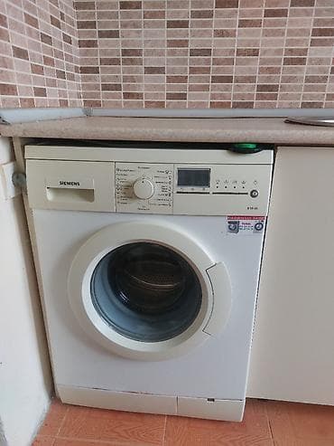 Siemens önyükləməli paltaryuyan maşın - Ön şüşə qapılı, sərfəli