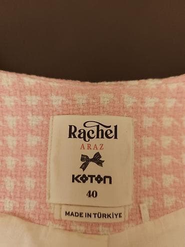 dest geyimler: Koton x Rachel Araz . koton markası kolleksiya malı iki hissəli qadın — 3
