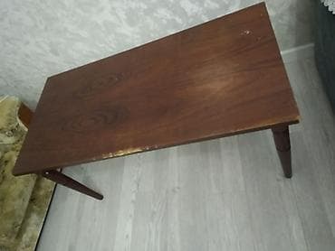 kuxna stolları: Düz masa, Açılmayan, Təkərsiz, Taxta, Zəmanətsiz — 4