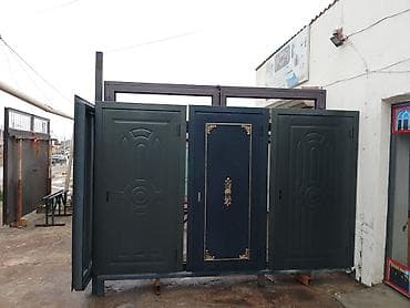 mermer boya: Metal qapılar – fərdi hazırlanma - Material: qalın metal/profil — 4