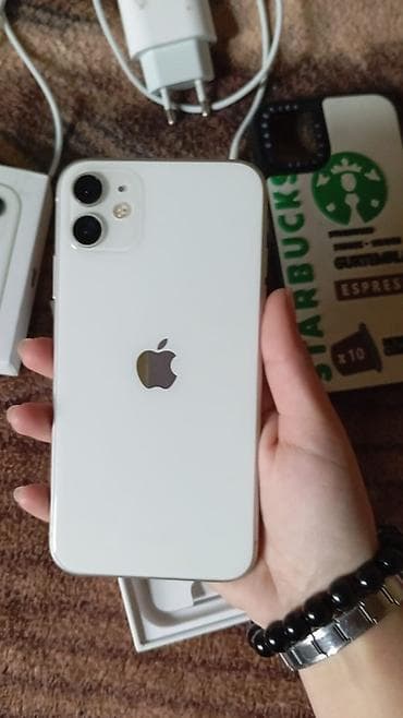 IPhone 11, 128 GB, Ağ, Face ID — 1